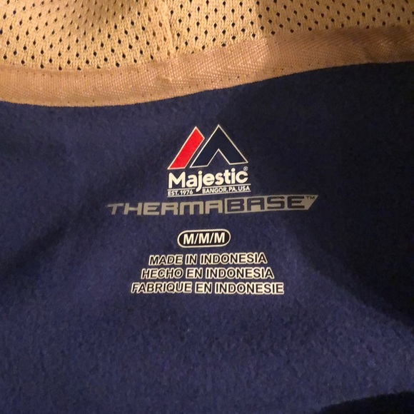 Rams Zip Up Hoodie Jacket by Majestic - Picture 3 of 4